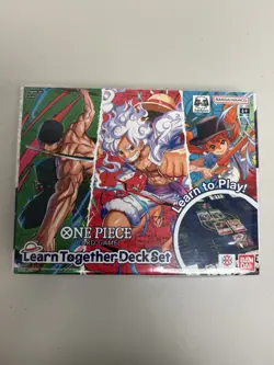 One Piece Card Game Learn Together Deck Set LT01 - English - Sealed - Image 3