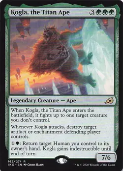Kogla, the Titan Ape 162 R Normal IKO NM - Image 1