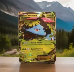 Pokemon TCG Venusaur EX XY28 XY Black Star Promo Card Holo Rare 2014 Classic - Image 1
