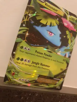 Pokemon TCG Venusaur EX XY28 XY Black Star Promo Card Holo Rare 2014 Classic - Image 4