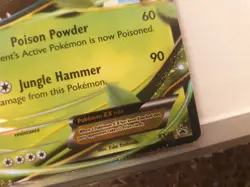 Pokemon TCG Venusaur EX XY28 XY Black Star Promo Card Holo Rare 2014 Classic - Image 5