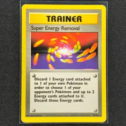 Super Energy Removal - 79/102 - Rare - Base Set - Pokemon Card - HP - Image 1