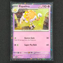 Espathra - SVP010 - Cosmos Holo Rare - Black Star Promo - Pokemon Card - HP - Image 1