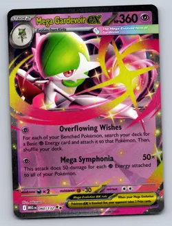 MEGA GARDEVOIR EX 060/132 DOUBLE RARE MEGA EVOLUTION POKEMON NM - Image 1