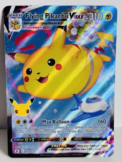 Flying Pikachu VMAX - 007/025 - Ultra Rare - Celebrations - Pokemon Card - - Image 1