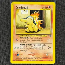 Cyndaquil - 57/111 - Common - Neo Genesis - Pokemon Card - HP - Image 1