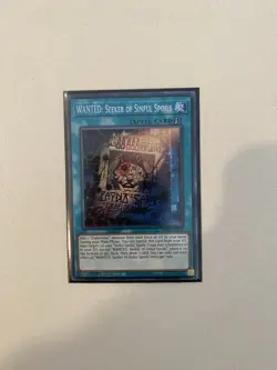 Yugioh Wanted: Seeker of Sinful Spoils RA03-EN074 Secret Rare 1st Ed NM - Image 1