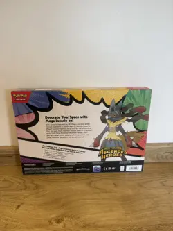 Pokemon Ascended Heroes Premium Poster Collection Mega Lucario EX SEALED - Image 5