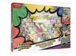 Pokemon Ascended Heroes Mega Lucario ex Premium Poster Collection NEW & Sealed - Image 5