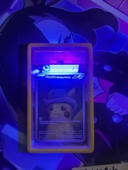 PSA 10 Pikachu with Grey Felt Hat x Van Gogh 085 Promo S&V085 Pokemon TCG - Image 5