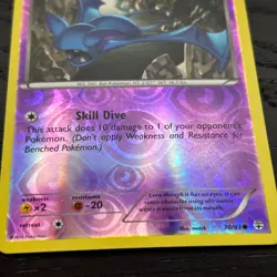 Zubat 30/83 Pokemon Generations XY Common Reverse Holo Card LP/MP - Image 2