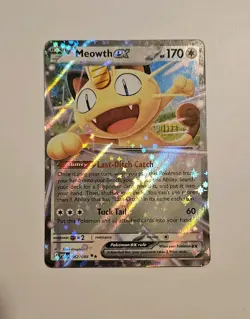 Meowth EX - 062/088 - Perfect Order - Double Rare - MINT - Pokemon Card - Image 1
