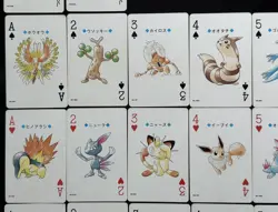 2000 Japanese Pokemon Poker Playing Cards Gold Ho-oh Inc Pikachu Umbreon etc - Image 4