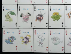 2000 Japanese Pokemon Poker Playing Cards Gold Ho-oh Inc Pikachu Umbreon etc - Image 5