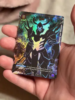 Union Arena Solo Leveling Iron (C)* card Alt Alternate Art (UE17BT/SLG-1-027) - Image 1