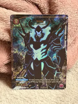 Union Arena Solo Leveling Iron (C)* card Alt Alternate Art (UE17BT/SLG-1-027) - Image 4
