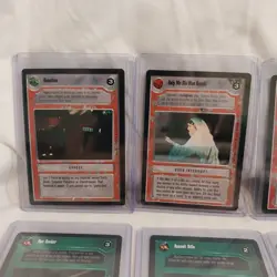 1995 Premiere Limited Star Wars CCG 8 Rare Card Lot - Image 2