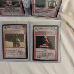 1995 Premiere Limited Star Wars CCG 8 Rare Card Lot - Image 5