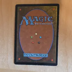 Wizards Wasteland Land Tempest Uncommon Regular Una Fricker MTG 1997 - Image 2