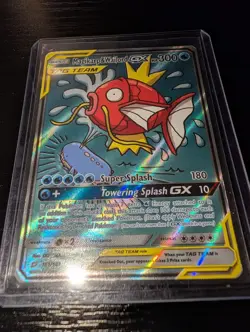 Pokemon Magikarp & Wailord GX TAG TEAM Ultra Rare Full Art Holo 161/181 300 HP - Image 2