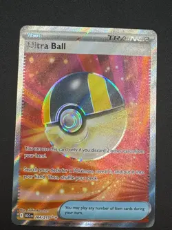 Pokemon Ultra Ball 264/217 Full Art Holo Trainer-Item Ascended Heroes - Image 2