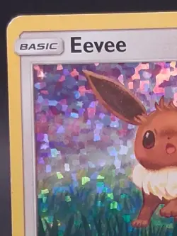 Eevee 11/12 2018 McDonald's Collection Promo Confetti Holo MP HP Pokemon Card - Image 4