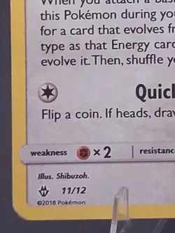 Eevee 11/12 2018 McDonald's Collection Promo Confetti Holo MP HP Pokemon Card - Image 5