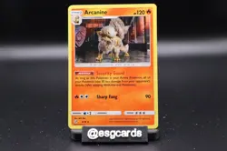 Detective Pikachu Pokemon TCG Arcanine Holo Rare 6/18 - Image 1