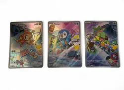 Pokemon TCG First Partner Illustration Collection Series 1 Gen 4 Sinnoh Starters - Image 1