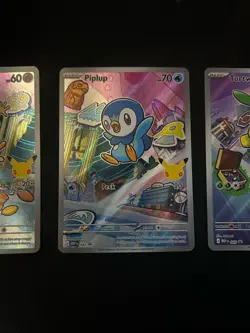 Pokemon TCG First Partner Illustration Collection Series 1 Gen 4 Sinnoh Starters - Image 4