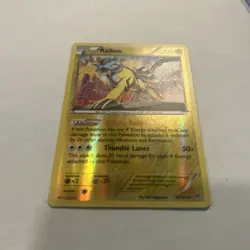 2015 Pokemon Raikou 55/162 Breakthrough Reverse Holo NM - Image 2