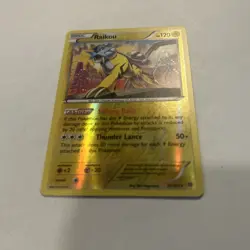 2015 Pokemon Raikou 55/162 Breakthrough Reverse Holo NM - Image 4