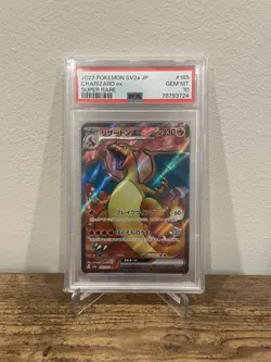 PSA 10 Charizard ex 185/165 (SV2a 151) Super Rare Pokemon TCG Gem Japanese 151 - Image 1