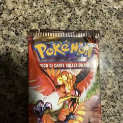 Pokemon TCG Heartgold Soulsilver ITALIAN Booster Pack | New/Sealed | Ho-oh Art - Image 2