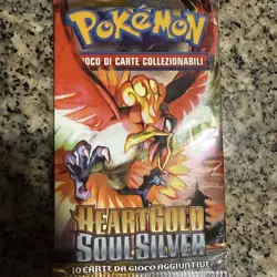 Pokemon TCG Heartgold Soulsilver ITALIAN Booster Pack | New/Sealed | Ho-oh Art - Image 3