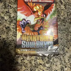 Pokemon TCG Heartgold Soulsilver ITALIAN Booster Pack | New/Sealed | Ho-oh Art - Image 4