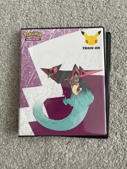 Pokemon 25th Anniversary Celebrations Pocket Binder Sword Shield Dragapult TCG - Image 1