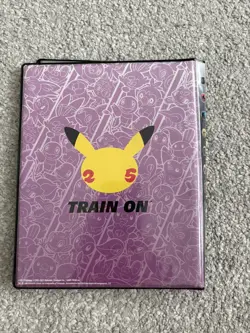 Pokemon 25th Anniversary Celebrations Pocket Binder Sword Shield Dragapult TCG - Image 4