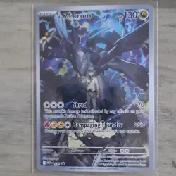 Pokemon TCG N's Zekrom MEP 031 Basic 130 HP Shred Rampaging Thunder Regular - Image 1