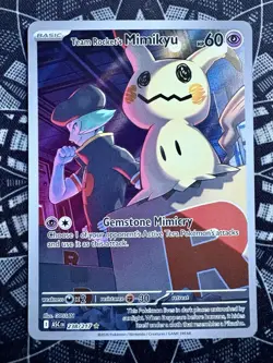 Pokemon TCG Team Rocket’s Mimikyu Ascended Heroes 238/217 Illustration Rare NM - Image 1