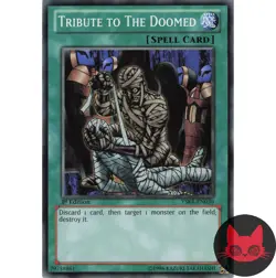 Yugioh Tribute to the Doomed YSKR-EN030 Common 1st Edition NM - Image 1