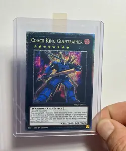 Coach King Giantrainer MP24-EN034 (NM) QC Secret Rare 1st Edition Yu-Gi-Oh! TCG - Image 3