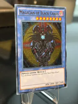 Magician of Black Chaos YGLD-ENC01 King of Games: Yugi's Legendary Decks 1st Ed - Image 3