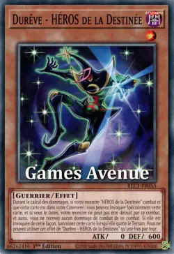 Yu-Gi-Oh ! Dureve - HEROS de la Destinee BLC1-FR053 VF/COMMUNE - Image 1