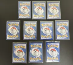 Korean Popular Art Rare Card Lot 10 Pokemon AR Pikachu Magikarp Eevee + NM S&V - Image 2