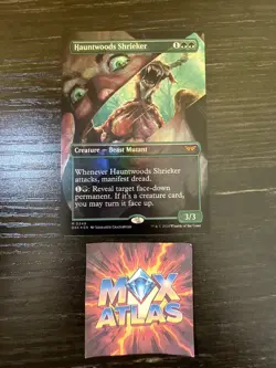 MTG - Hauntwoods Shrieker - Borderless - FOIL - Duskmourn Mythic 349 NM - Image 1