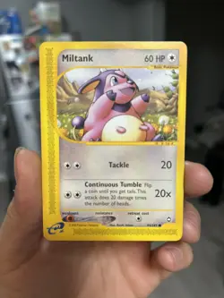 Miltank 94/147 Pokemon Aquapolis NM - TK2 - Image 1