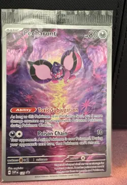 Pecharunt - 129 BLACK STAR PROMO Scarlet & Violet Holo Pokemon Sealed - Image 1