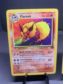 Pokemon TCG Eeveelutions Jungle Set Non Holo Rare Collection Lot WOTC 1999 - Image 2