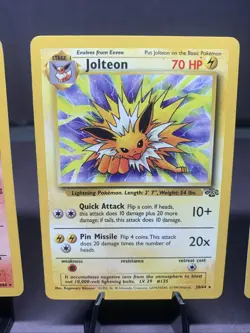 Pokemon TCG Eeveelutions Jungle Set Non Holo Rare Collection Lot WOTC 1999 - Image 3